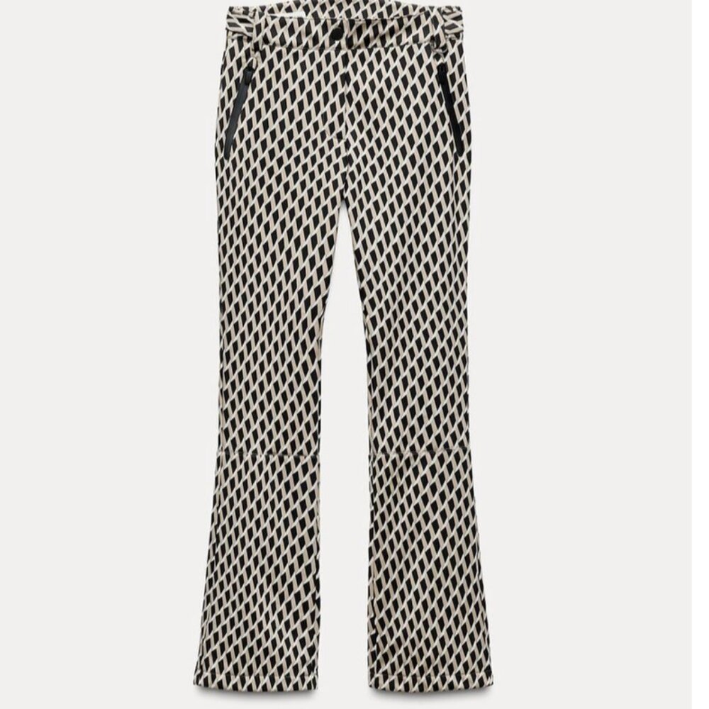 Zara ski pants - RECCO® TECH WATER RESISTANT & WIND PROTECTION FLARED PANTS